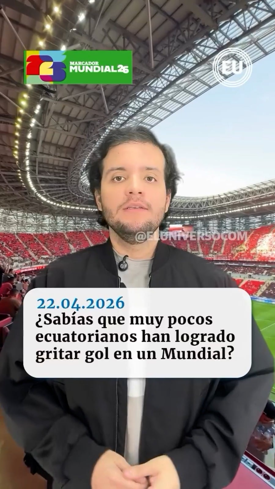 ¿Sabías que muy pocos ecuatorianos han logrado gritar gol en un Mundial?