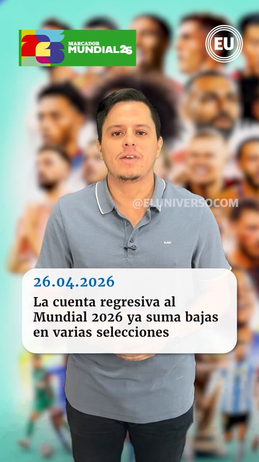 La cuenta regresiva al Mundial 2026 ya suma bajas en varias selecciones