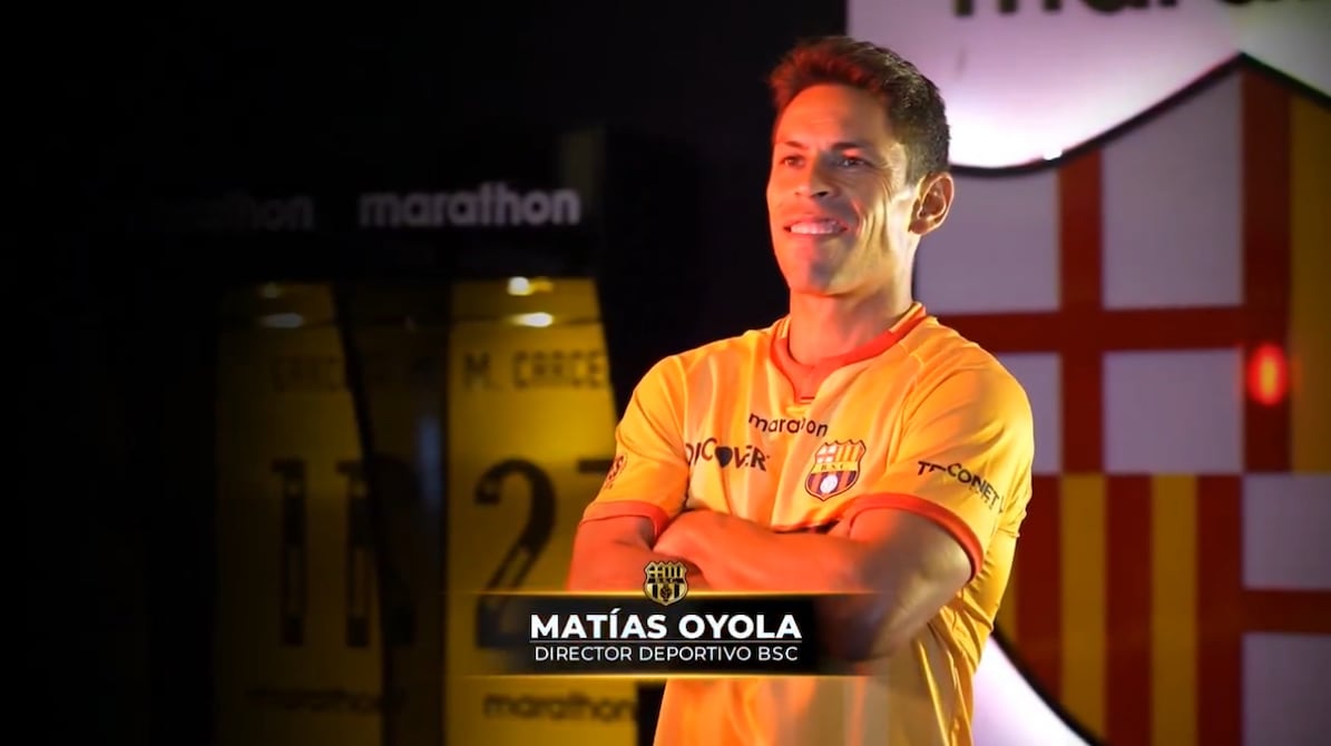Matías Oyola es el nuevo Director Deportivo de Barcelona SC