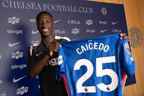 ‘El cielo es el límite para mí’: Moisés Caicedo tras renovar con el Chelsea hasta 2033