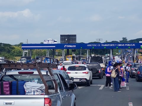 Feriado por el Día del Trabajo: así está el tránsito hacia el peaje de Chongón este 1 de mayo