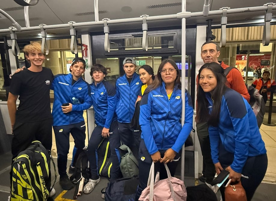 Ecuador ya está en Paraguay para buscar la clasificación al Mundial de tenis sub-16