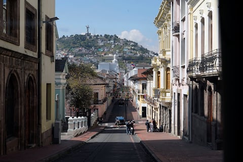 491 años, de fundación de Quito, la carita de Dios