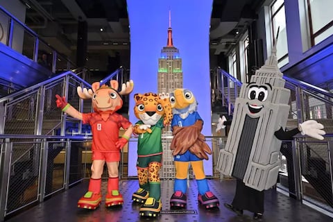 El Empire State se ilumina por el Mundial 2026: Nueva York celebra 100 días para la cita histórica en Norteamérica