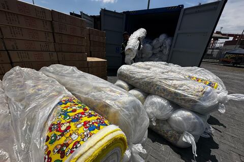 170 rollos de tela no declarados, valorados en $ 60.000, fueron aprehendidos por el Senae