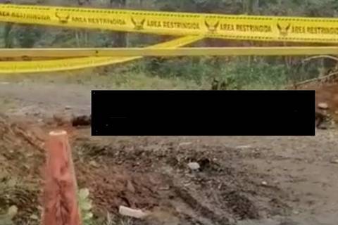 Tres hombres fueron hallados muertos en el noroccidente de Pichincha; estaban maniatados y con heridas en el cuello