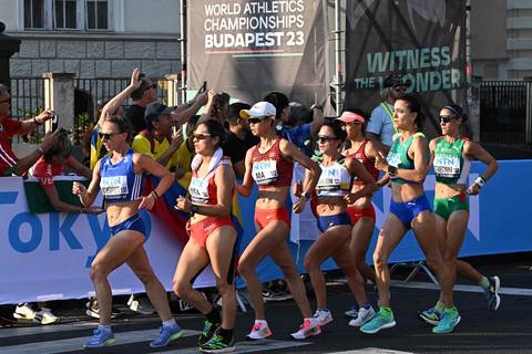 Glenda Morejón, sexta en los 20 kilómetros marcha del Mundial de Atletismo de Budapest