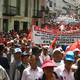 Ecuatorianos celebran el Día del Trabajo con marchas y pedidos de cumplimiento de sus derechos