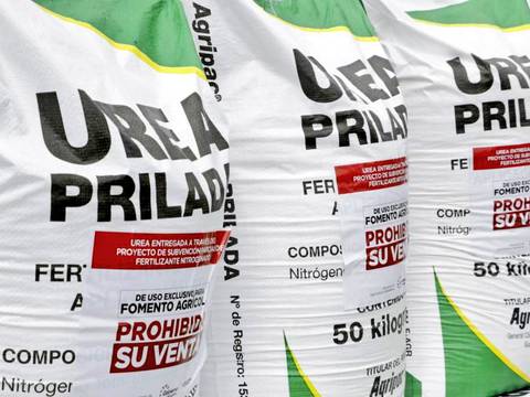 Arroceros del Guayas encabezan, con el 60,2 %, la lista de beneficiarios de subvenciones de semillas y de urea del MAG 