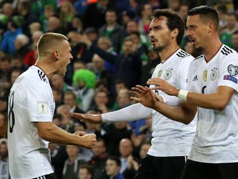 Alemania derrota a Irlanda del Norte y sella su billete a Rusia 2018