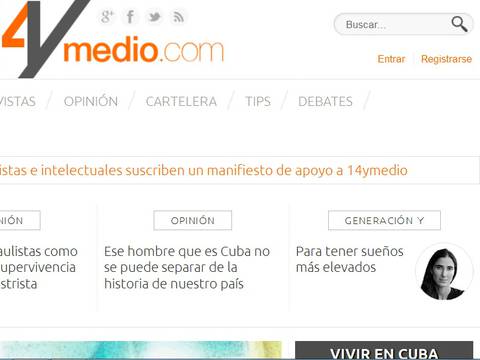 “14ymedio”, el portal digital de Yoani Sánchez es bloqueado en Cuba