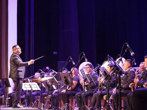 Miguel Cabrera, del clarinete a la dirección de la Banda Municipal de Quito que este mes celebra sus 89 años 