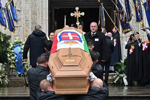 La realeza se hace presente en los funerales de Víctor Manuel de Saboya, hijo del último rey de Italia