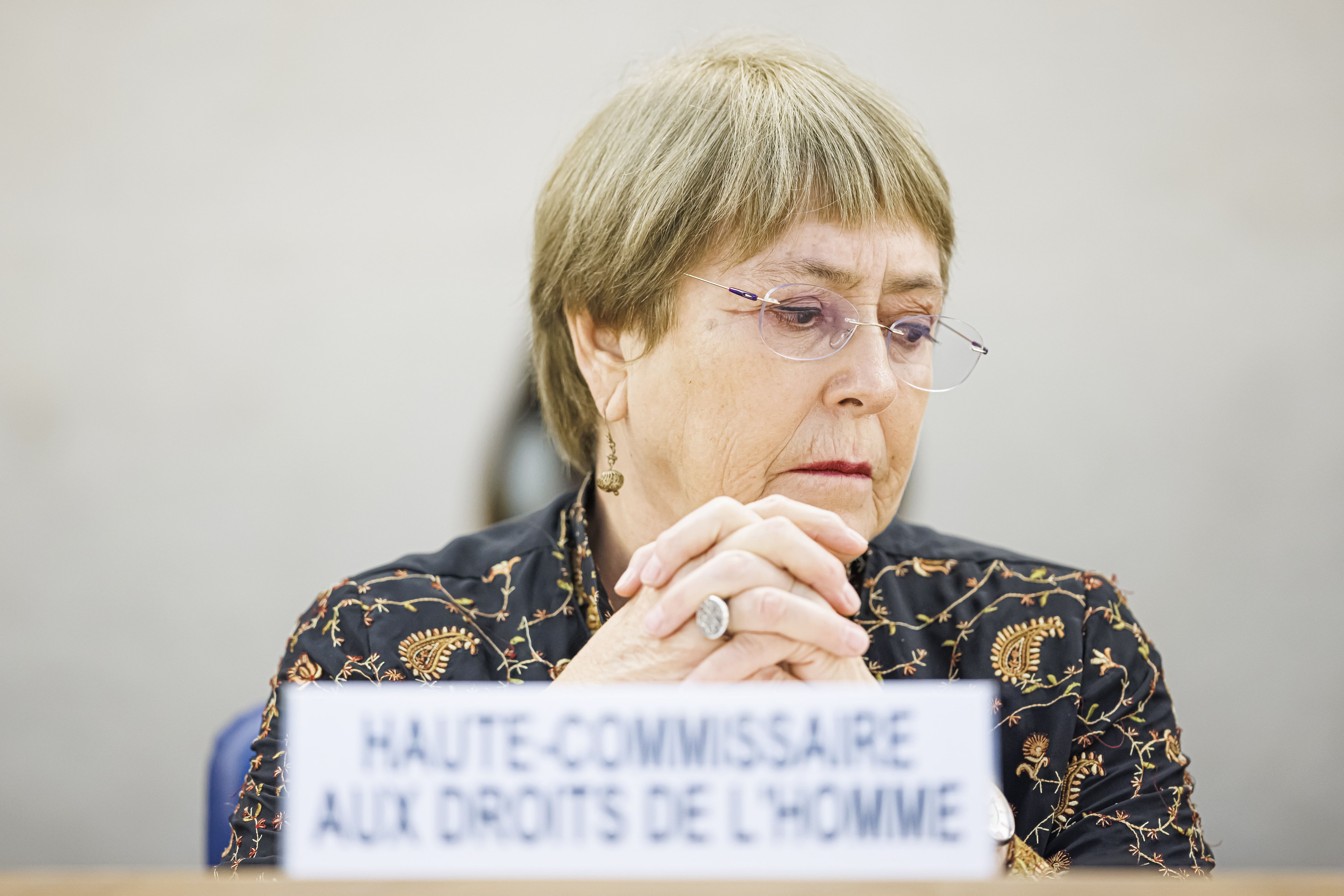 Michelle Bachelet reconoce que pese a esfuerzos, los derechos humanos no han avanzado