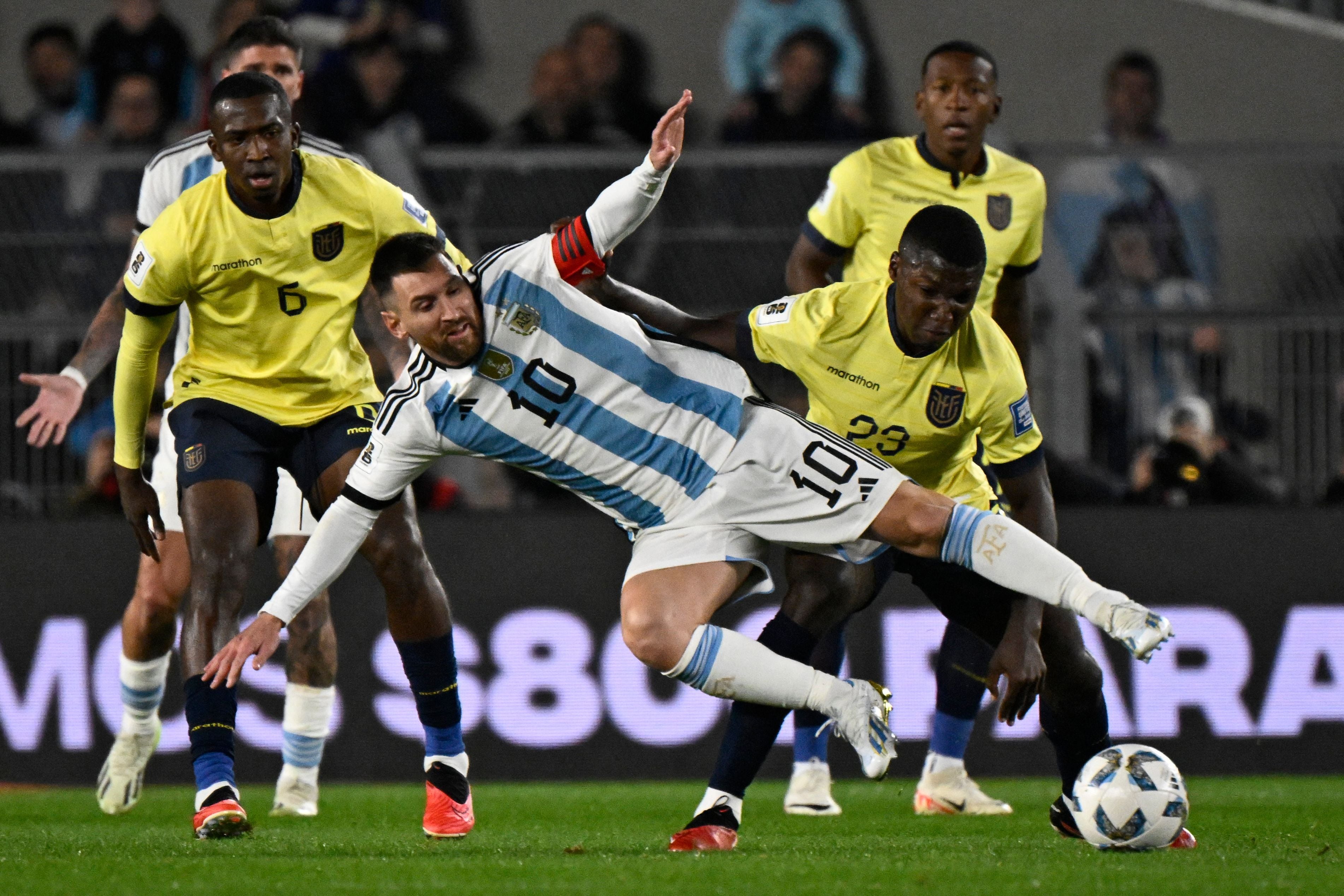 Ecuador define su convocatoria para los partidos contra Argentina