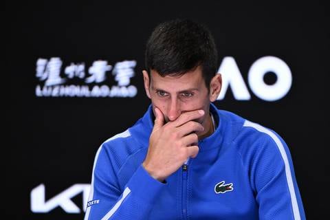 ‘Esta derrota no quiere decir que sea el principio del fin’, asegura Novak Djokovic tras caer en semifinales del Australian Open