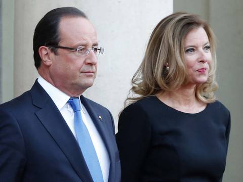 Exprimera dama critica al líder francés François Hollande, en su libro