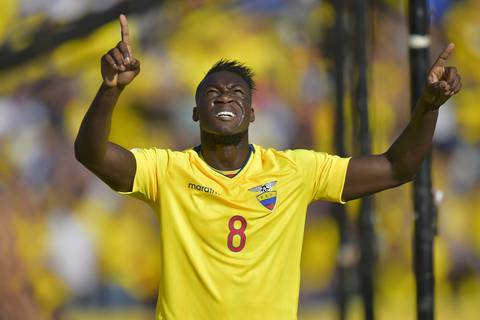 ¿Felipe Caicedo a Barcelona SC?: $ 1′666.666 costó cada gol suyo en el Abha Club. No anota desde marzo anterior