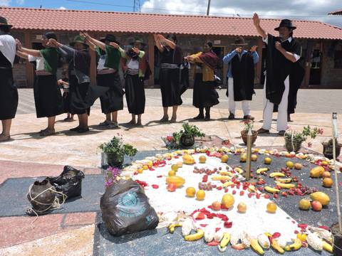 El pueblo Salasaca celebró la Fiesta de la Fertilidad