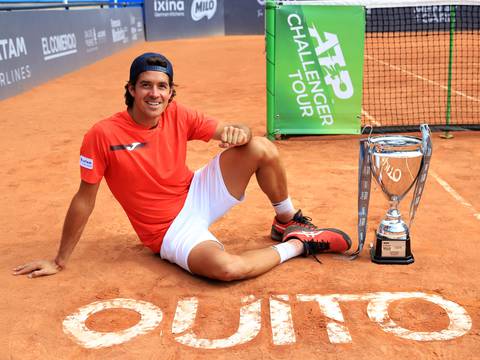 Argentino Facundo Mena se lleva el Challenger de Quito y 80 puntos ATP
