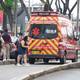 Dos hombres resultaron heridos en una persecución policial en la av. Domingo Comín