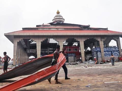 Víctimas de Ciclón Fani aumentan a 42 en India y Bangladés
