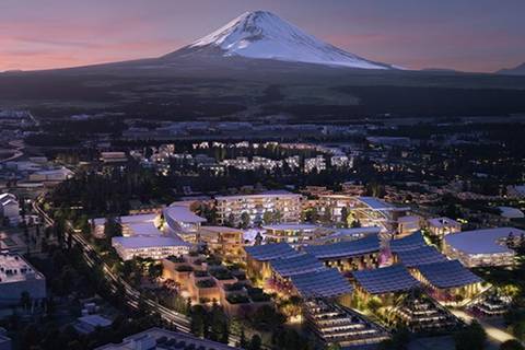 Así es la ciudad totalmente tecnológica que Japón construirá al pie del monte Fuji