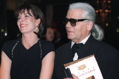 Carolina de Mónaco también consta entre los herederos de la enorme fortuna de Karl Lagerfeld