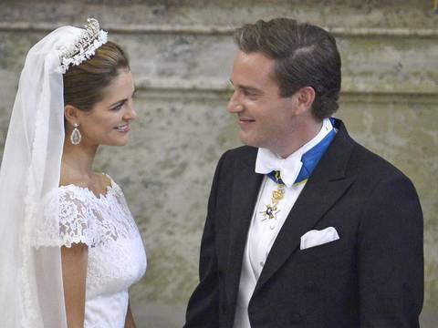 La princesa Magdalena de Suecia se casó con su novio británico-estadounidense