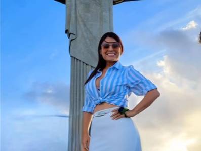 Merlyn Ochoa enumera 5 razones para visitar Río de Janeiro, la comunicadora aprende a bailar samba durante sus vacaciones en Brasil 