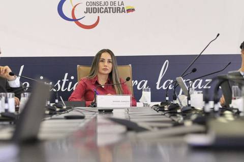 Dictan prisión preventiva y orden de captura para Maribel Barreno, vocal de la Judicatura, por presunto tráfico de influencias