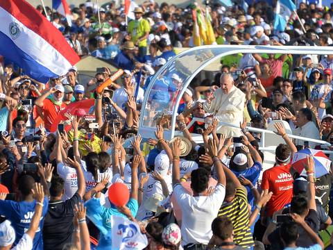 Papa Francisco terminó jornada en Panamá
