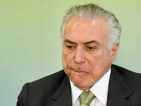 Congreso de Brasil trata caso de Michel Temer