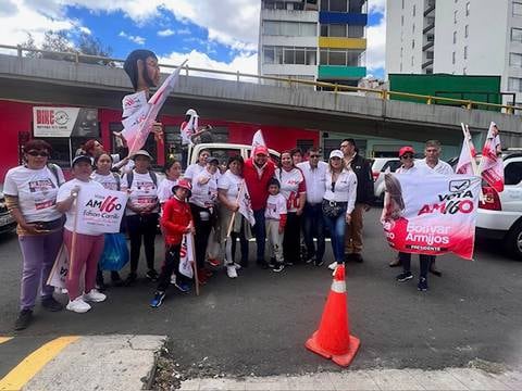 El binomio del movimiento Amigo cierra su campaña electoral llamando a los ecuatorianos a que se ‘atrevan a soñar’ en un país mejor