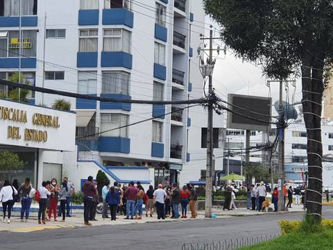 Temblor de magnitud 4,5  en Quito; hubo evacuaciones y susto generalizado