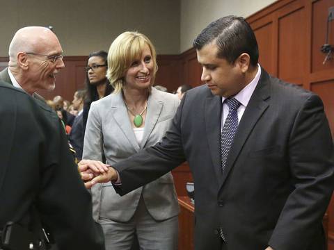 Absuelven a Zimmerman, acusado de asesinato en el caso Trayvon Martin