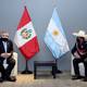 El presidente de Argentina, Alberto Fernández, está en aislamiento preventivo tras asistir a cambio de mando en Perú