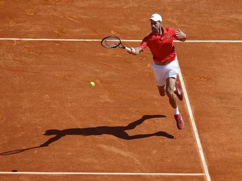Novak Djokovic se venga de Lorenzo Musetti y avanza a cuartos de final del Masters 1000 de Montecarlo