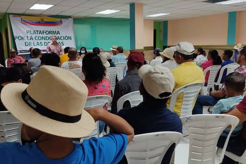 Colectivos definen acciones de protesta: agricultores convocan a una marcha en Babahoyo y la Conaie junto con el Frente Antiminero prepararán un paro preventivo