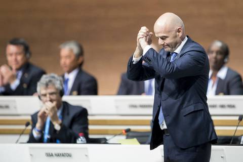 Gianni Infantino: "Vamos a restaurar el respeto y la imagen de la FIFA"