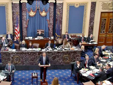 Senado de EE. UU. decidió no llamar a más testigos en el juicio político contra Donald Trump