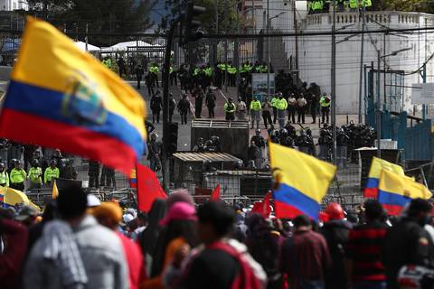 Venezolanos tienen el chip de la protesta social y se denuncia que algunos participan en el paro nacional de Ecuador, pese a que sus dirigentes advierten que no deben intervenir y piden cautela