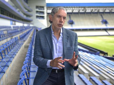 Ganar la Liga Pro y clasificar a un torneo internacional, los objetivos de Emelec que plantea el presidente azul José Pileggi