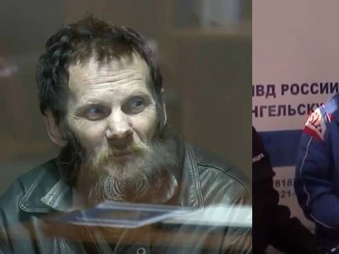 El caníbal ruso que se comió partes de sus amigos fue condenado a cadena perpetua