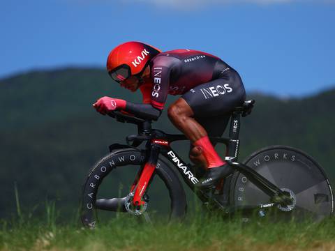 Giro de Italia: posiciones de Jhonatan Narváez y Alexander Cepeda en la contrarreloj de la 7.ª etapa